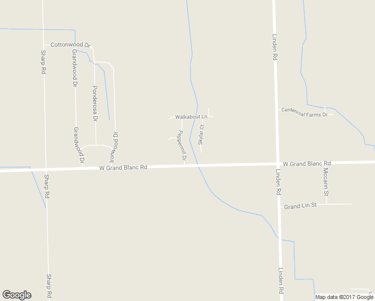 map of restaurants, bars, coffee shops, grocery stores, and more near 7491 Peppermill Drive in Swartz Creek
