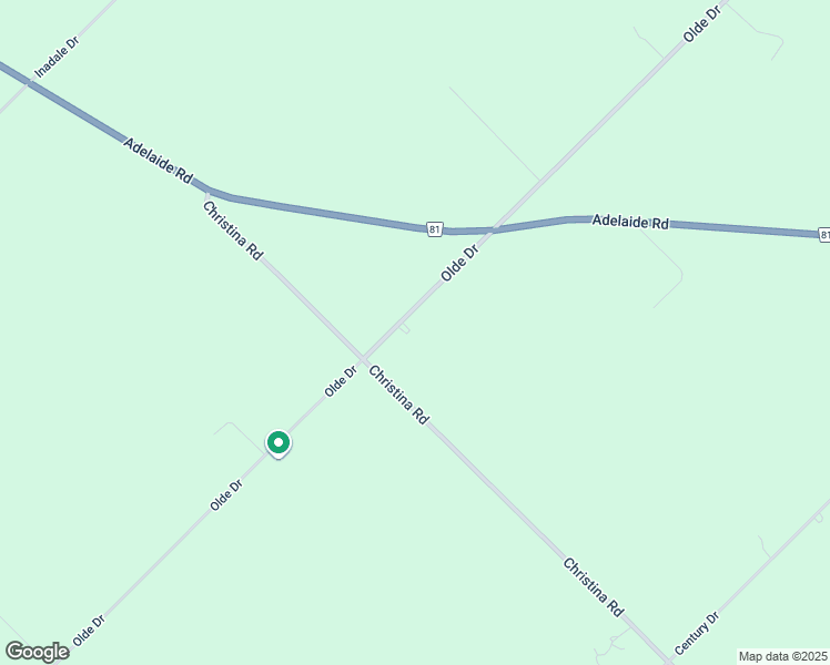 map of restaurants, bars, coffee shops, grocery stores, and more near 8053 Olde Drive in Mount Brydges