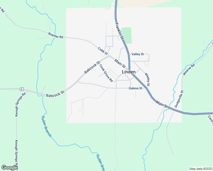 map of restaurants, bars, coffee shops, grocery stores, and more near 704 Galena Street in Linden