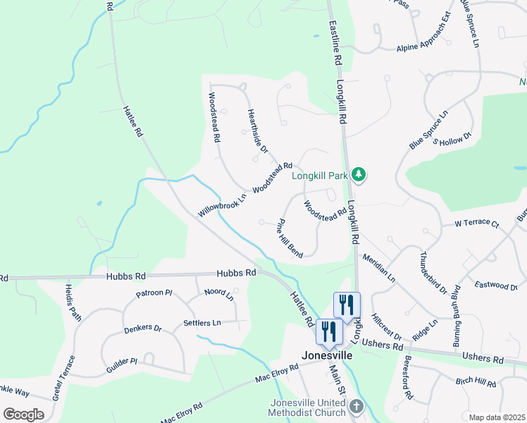 map of restaurants, bars, coffee shops, grocery stores, and more near 29 Pine Hill Bend in Ballston Lake