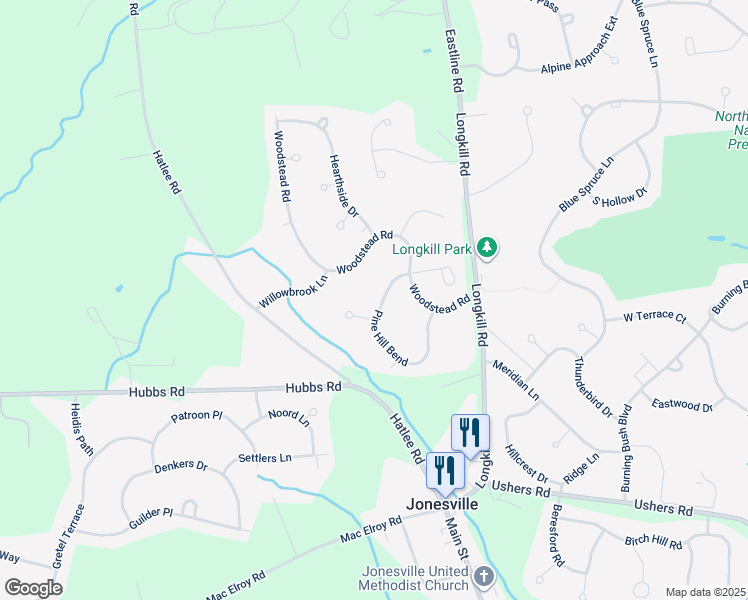 map of restaurants, bars, coffee shops, grocery stores, and more near 29 Pine Hill Bend in Ballston Lake