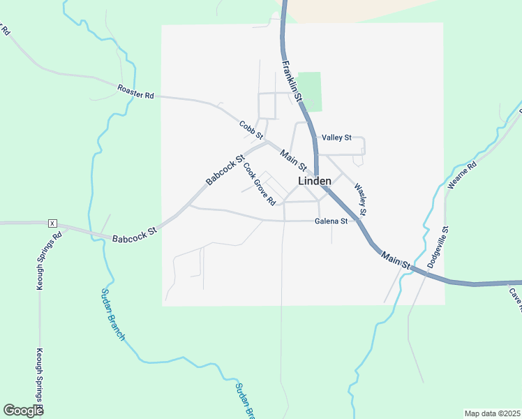 map of restaurants, bars, coffee shops, grocery stores, and more near 704 Galena Street in Linden