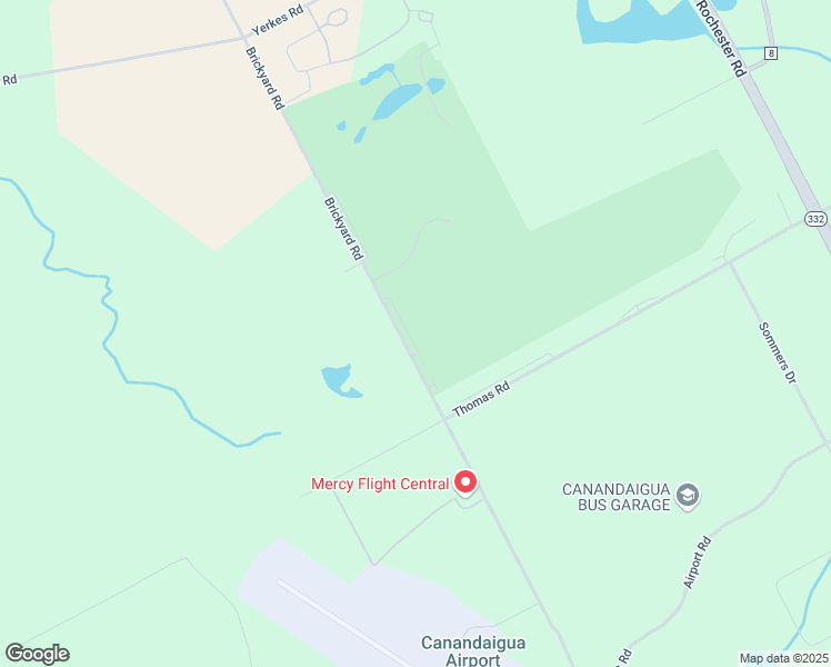 map of restaurants, bars, coffee shops, grocery stores, and more near 2349 Brickyard Road in Canandaigua