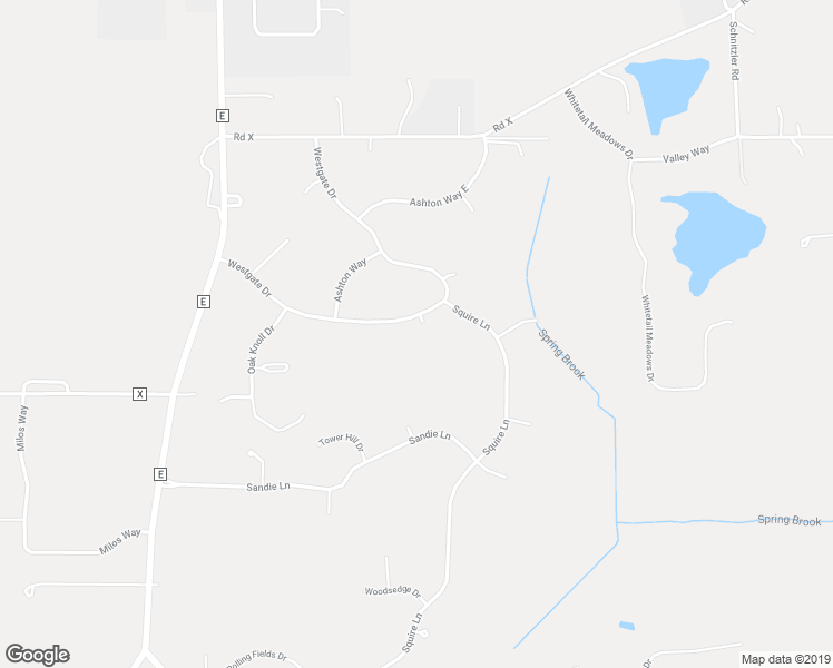 map of restaurants, bars, coffee shops, grocery stores, and more near S69W32641 Westgate Drive in Mukwonago