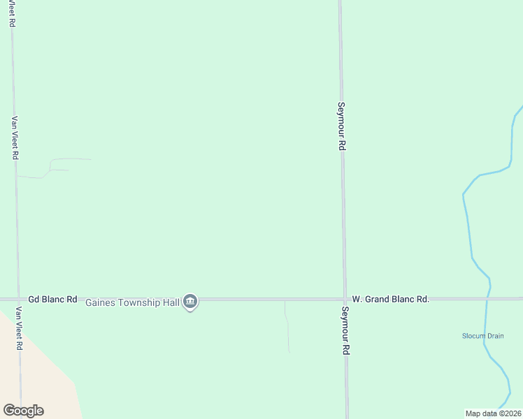 map of restaurants, bars, coffee shops, grocery stores, and more near 7392 Seymour Road in Swartz Creek