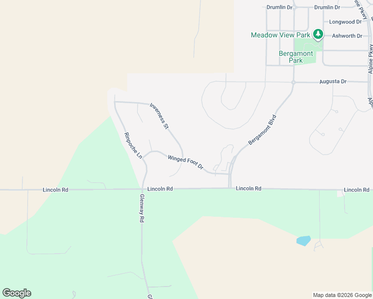 map of restaurants, bars, coffee shops, grocery stores, and more near 1105 Winged Foot Drive in Oregon