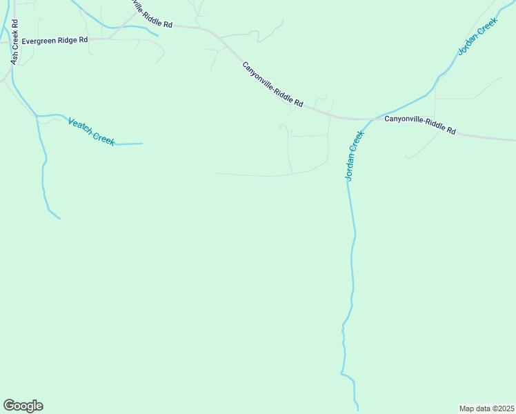 map of restaurants, bars, coffee shops, grocery stores, and more near 390 Jordan Creek Road in Riddle