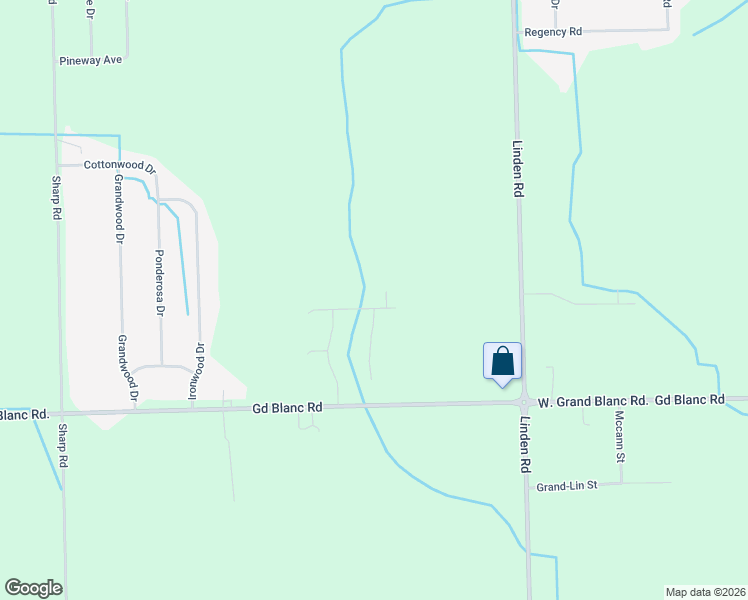 map of restaurants, bars, coffee shops, grocery stores, and more near 7444 West Grand Blanc Road in Swartz Creek