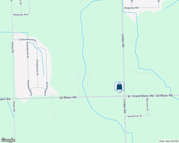 map of restaurants, bars, coffee shops, grocery stores, and more near 7444 West Grand Blanc Road in Swartz Creek