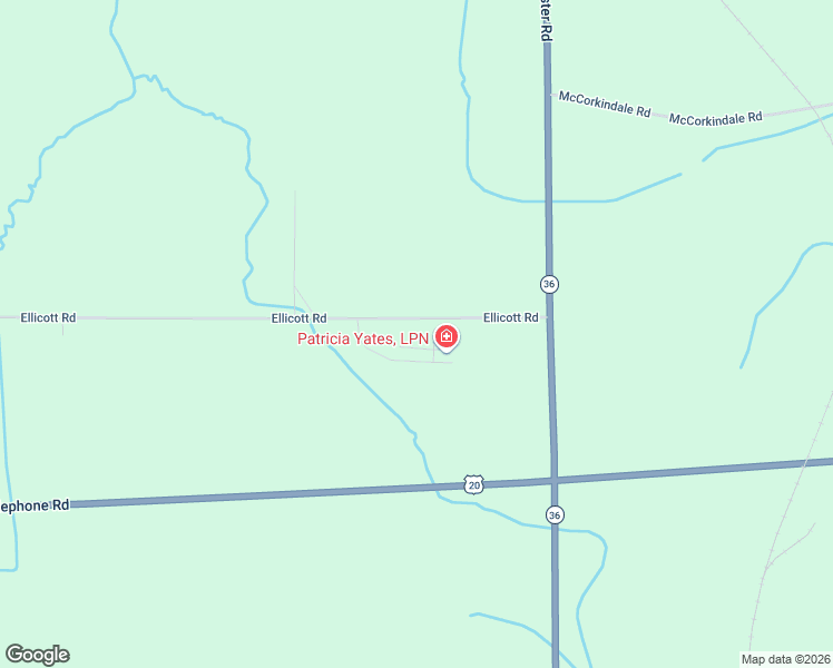 map of restaurants, bars, coffee shops, grocery stores, and more near 2706 Ellicott Road in Caledonia