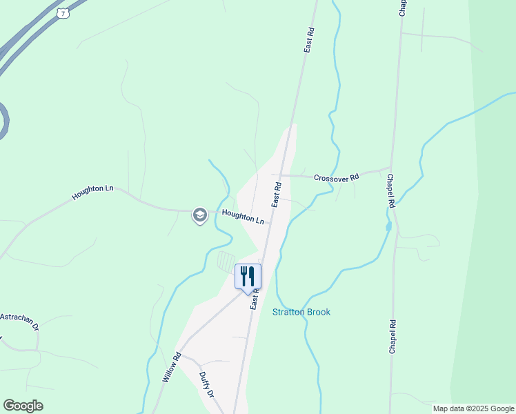 map of restaurants, bars, coffee shops, grocery stores, and more near 41 Autumn Acres Road in Bennington County