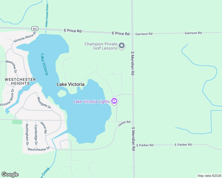 map of restaurants, bars, coffee shops, grocery stores, and more near 6735 Highland Drive in Laingsburg