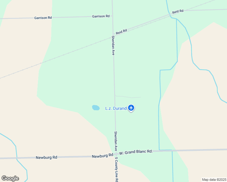 map of restaurants, bars, coffee shops, grocery stores, and more near 7323 Sheridan Avenue in Durand