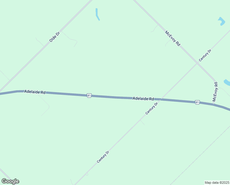 23260 Adelaide Road, Mount Brydges ON Walk Score