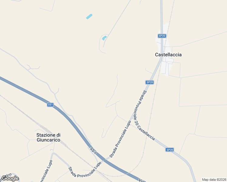 map of restaurants, bars, coffee shops, grocery stores, and more near Strada Provinciale 20 Castellaccia in Provincia di Grosseto