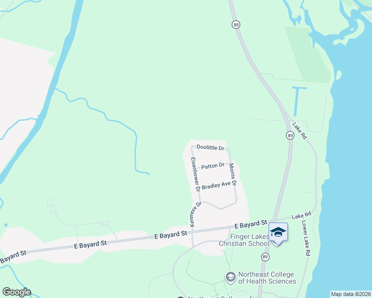 map of restaurants, bars, coffee shops, grocery stores, and more near 3115 Doolittle Drive in Seneca Falls