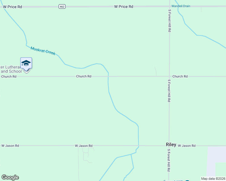 map of restaurants, bars, coffee shops, grocery stores, and more near 8415 Church Road in Saint Johns