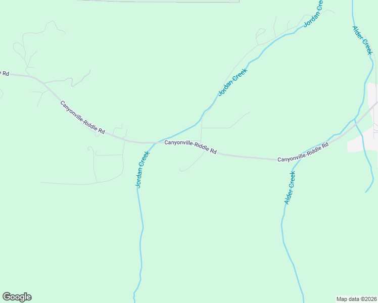 map of restaurants, bars, coffee shops, grocery stores, and more near 1482 Canyonville-Riddle Road in Riddle