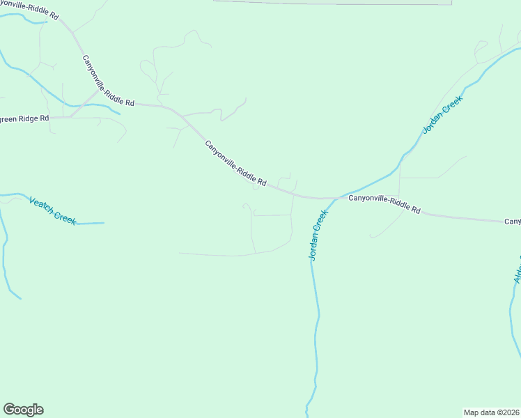 map of restaurants, bars, coffee shops, grocery stores, and more near 149 Jordan Creek Road in Riddle