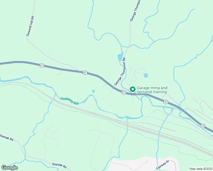 map of restaurants, bars, coffee shops, grocery stores, and more near 164 New York 67 in Mechanicville