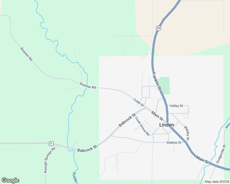 map of restaurants, bars, coffee shops, grocery stores, and more near 979 Cobb Street in Linden