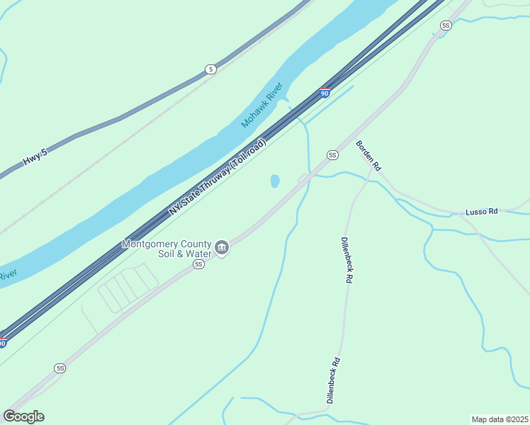map of restaurants, bars, coffee shops, grocery stores, and more near 3964 New York 5S in Fultonville