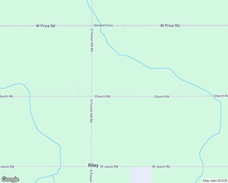 map of restaurants, bars, coffee shops, grocery stores, and more near 7900 Church Road in Saint Johns