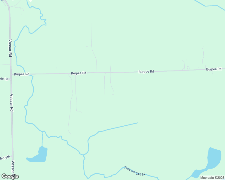 map of restaurants, bars, coffee shops, grocery stores, and more near 7406 Burpee Road in Grand Blanc