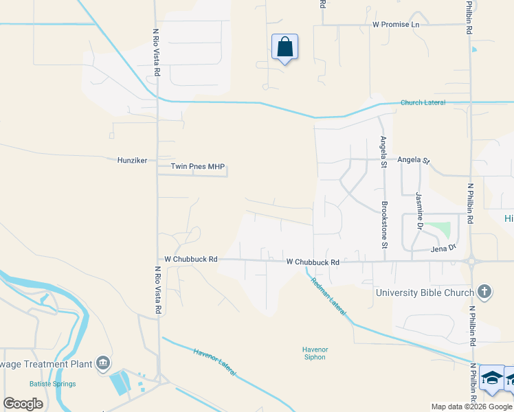 map of restaurants, bars, coffee shops, grocery stores, and more near 14661 West Lea Avenue in Pocatello