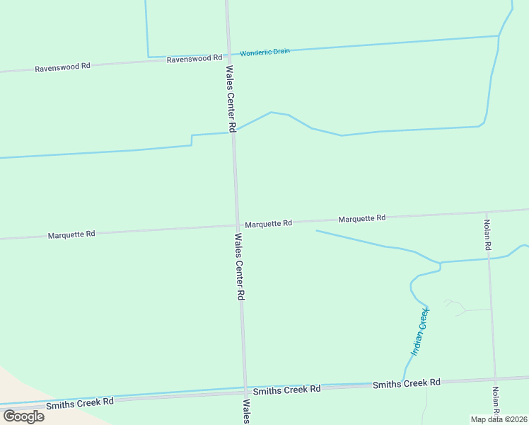 map of restaurants, bars, coffee shops, grocery stores, and more near 8840 Marquette Road in Goodells