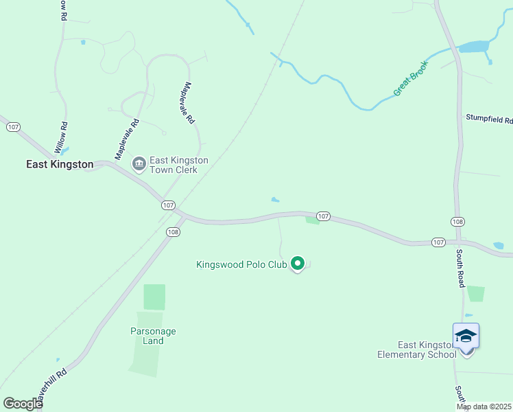 map of restaurants, bars, coffee shops, grocery stores, and more near 29 Main Street in East Kingston