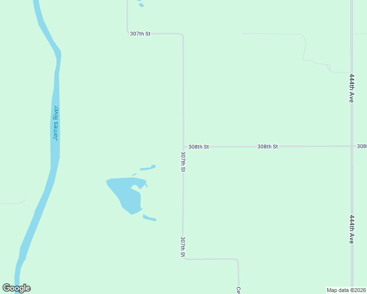 map of restaurants, bars, coffee shops, grocery stores, and more near Cedar Bluff Road in Yankton County