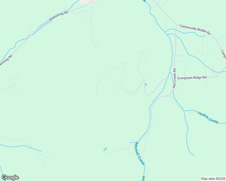 map of restaurants, bars, coffee shops, grocery stores, and more near 214 Thompson Road in Riddle