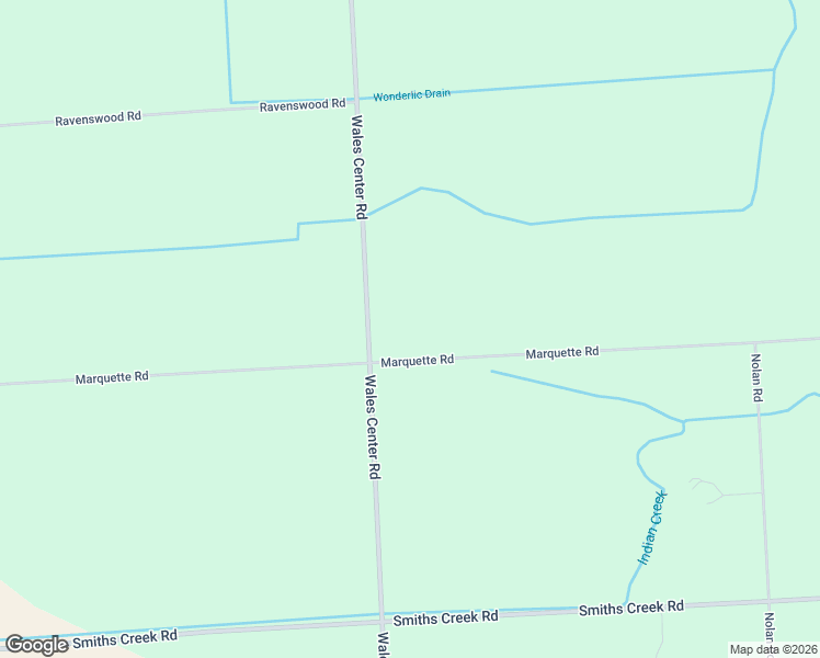 map of restaurants, bars, coffee shops, grocery stores, and more near 8840 Marquette Road in Goodells