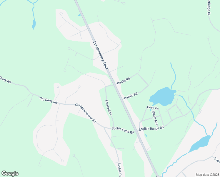 map of restaurants, bars, coffee shops, grocery stores, and more near 2 Opal Road in Derry