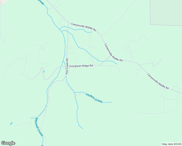 map of restaurants, bars, coffee shops, grocery stores, and more near 410 Evergreen Ridge Road in Riddle