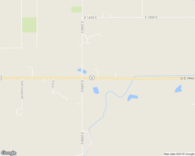 map of restaurants, bars, coffee shops, grocery stores, and more near U.S. Highway 26 in Gooding
