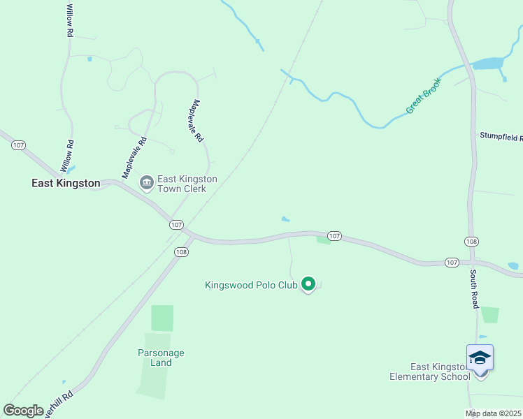 map of restaurants, bars, coffee shops, grocery stores, and more near 29 Main Street in East Kingston