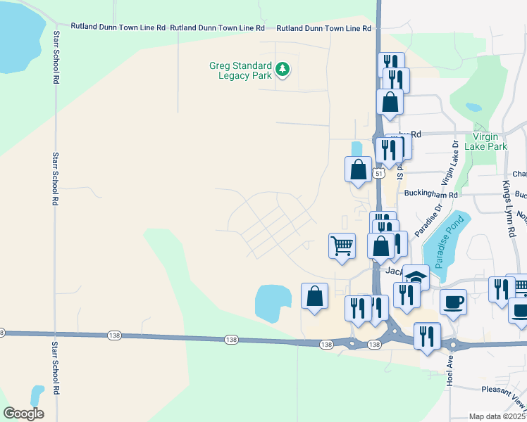 map of restaurants, bars, coffee shops, grocery stores, and more near 608 Boulder Lane in Stoughton