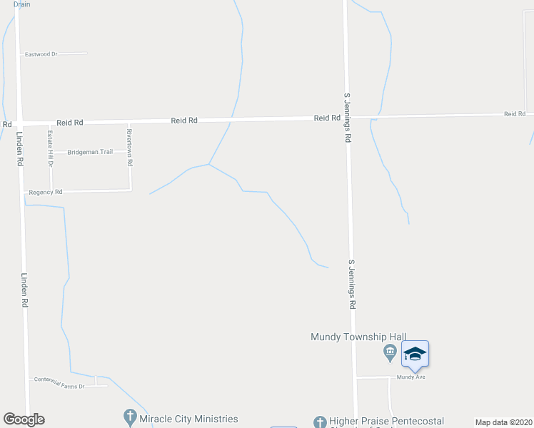 map of restaurants, bars, coffee shops, grocery stores, and more near 7144 Jennings Road in Swartz Creek