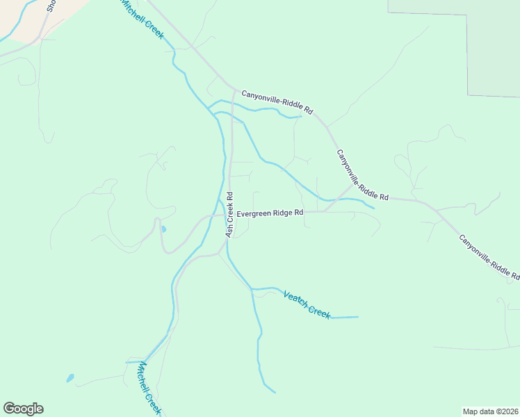 map of restaurants, bars, coffee shops, grocery stores, and more near 449 Evergreen Ridge Road in Riddle