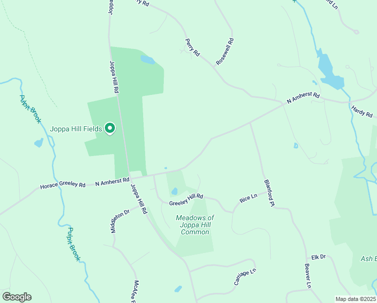 map of restaurants, bars, coffee shops, grocery stores, and more near 343 North Amherst Road in Bedford
