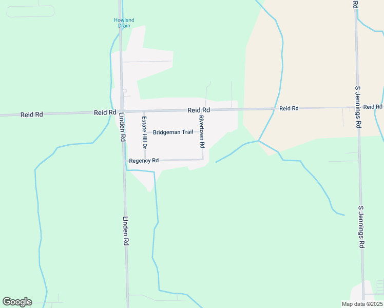 map of restaurants, bars, coffee shops, grocery stores, and more near 4371 Regency Road in Swartz Creek