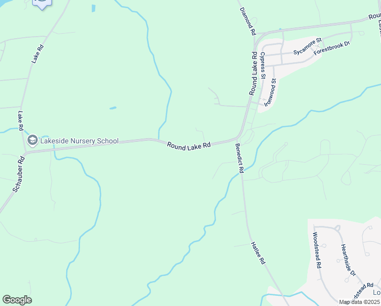 map of restaurants, bars, coffee shops, grocery stores, and more near 247 Round Lake Road in Ballston Lake