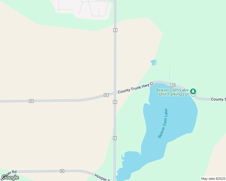 map of restaurants, bars, coffee shops, grocery stores, and more near N2409 County Road Z in Dousman