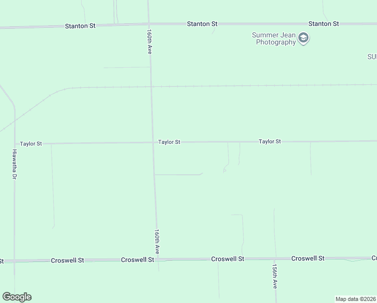 map of restaurants, bars, coffee shops, grocery stores, and more near 15914 Taylor Street in West Olive