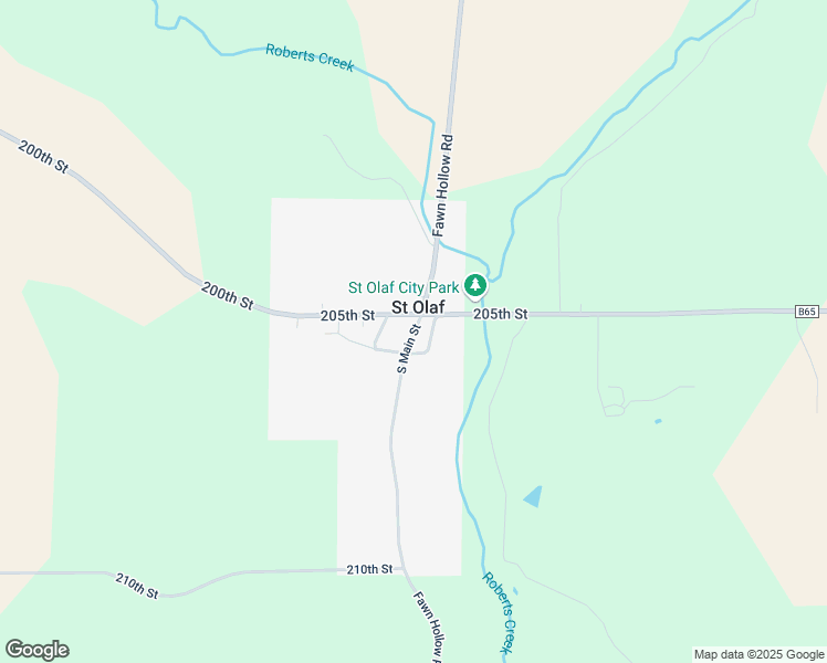 map of restaurants, bars, coffee shops, grocery stores, and more near in Saint Olaf