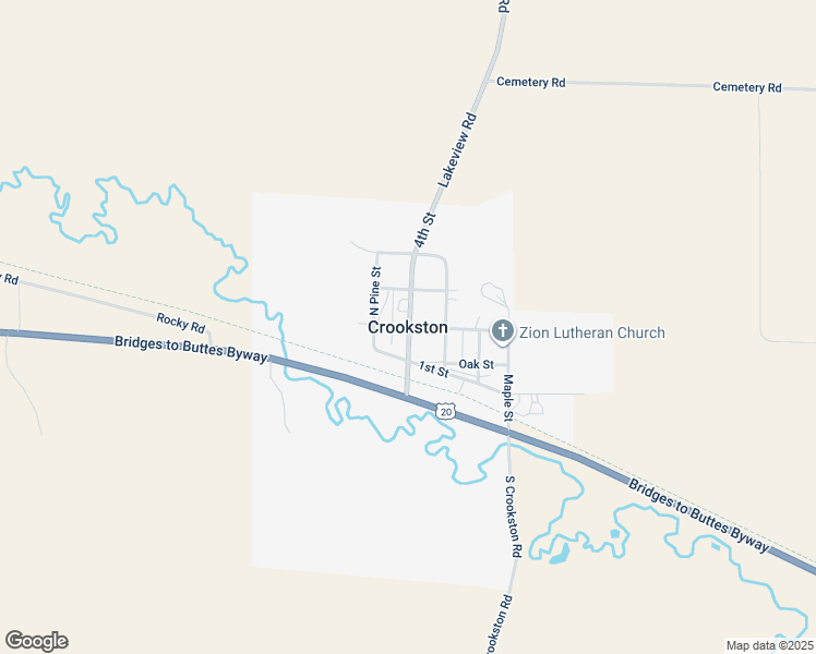 map of restaurants, bars, coffee shops, grocery stores, and more near in Crookston