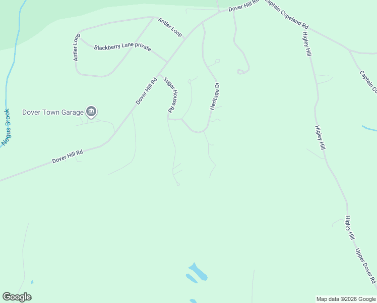 map of restaurants, bars, coffee shops, grocery stores, and more near 39 Sugar House Road in Dover