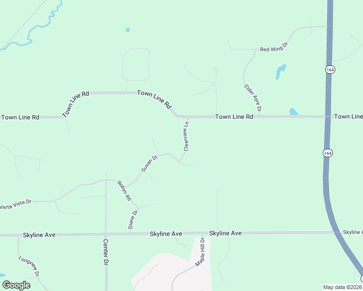 map of restaurants, bars, coffee shops, grocery stores, and more near W246S6385 Clearview Lane in Waukesha